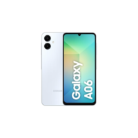 Smartphone Samsung Galaxy A06 128GB, 4GB RAM, Processador Octa-Core, Bateria de 5000mAh, Tela Infinita de 6.7", Câmera Traseira Dupla, Dual Chip - Branco