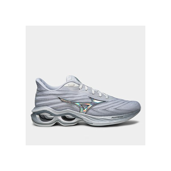 Tênis Mizuno Wave Creation 25 Masculino - Branco+prata