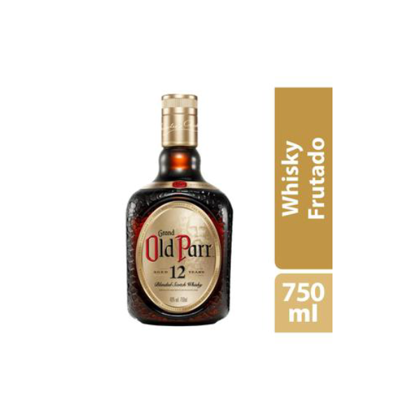 Whisky Escocês Blended Grand Old Parr 12 Anos Garrafa 750ml