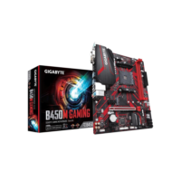 Placa Mãe Gigabyte B450M Gaming, AMD AM4, mATX, DDR4, Chipset Amd B450