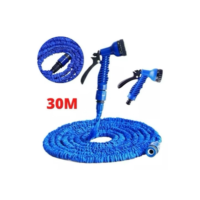 Mangueira Magica 30M Flexivel Irrigação E 7 Tipos De jardim