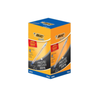 BIC, Caneta Esferográfica Escrita Fina, Cristal Fina, Azul, 50 Unidades