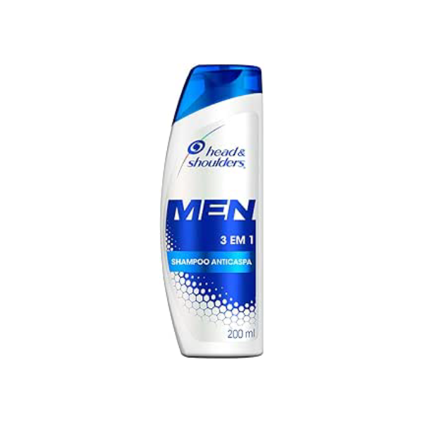 Head & shoulders Head & Shoulders - Shampoo Anticaspa Masculino 3 Em 1 Protege Contra A Caspa Shampoo Masculino Hidratante 200 Ml​​