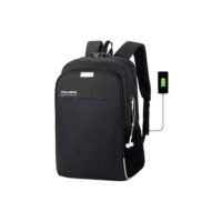 Mochila Anti Furto Notebook Saída Cabo Aux Usb E Fone Ouvido