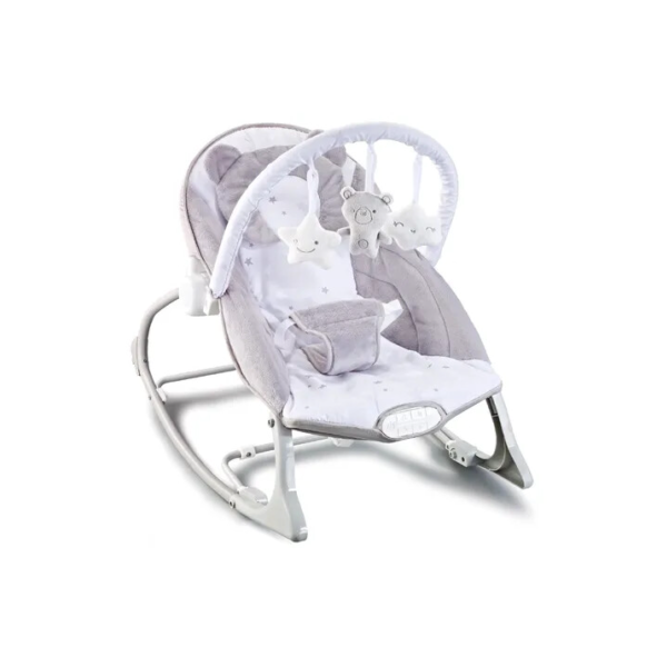 Cadeirinha Vibratória Musical Urso Polar Até 18kgs Maxi Baby