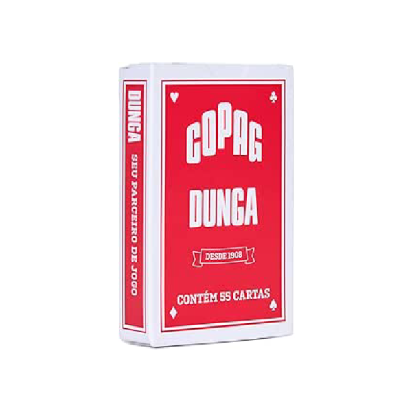 Baralho Dunga Naipe Convencional - Vermelho, Copag