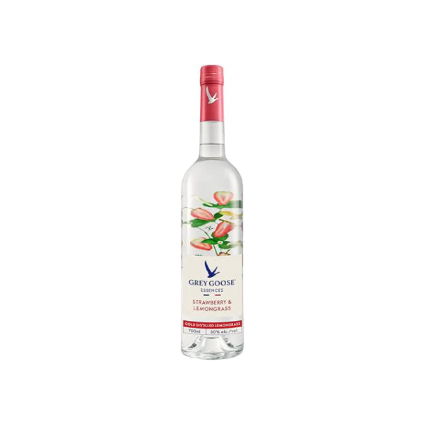 Grey Goose, Vodka, Essences, Morango e Capim-Limão, 750 ml