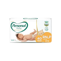 Personal Fralda Baby Premium Protection P, 40 Unidades
