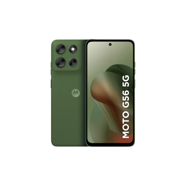 Smartphone Motorola Moto g56 5G - 256GB 24GB (8GB RAM+16GB Ram Boost) e 50MP Sony Lytia 600 Camera Ultrarresistencia militar IP68 + IP69 - Verde