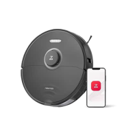 Robo Aspirador de Pó roborock S8 Robot, escova DuoRoller, sucção 6000Pa, desvio de obstáculos com IA reativa 2.0, esfregão sônico com elevação automática, funciona com a Alexa, ideal para pets, preto