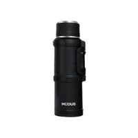MODUS Garrafa Térmica De Aço Inoxidável Com Isolamento A Vácuo De Grande Capacidade 2400ML (Preto)