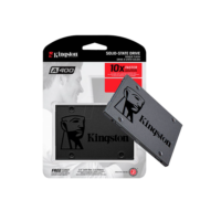SSD Kingston 480GB SATA3 A400 SA400S37/480GB Preto