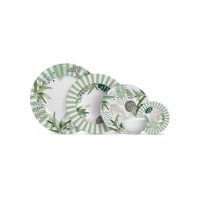 Aparelho de Jantar 20 pçs Herbal Strip Alleanza