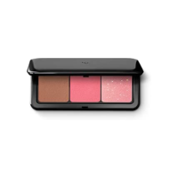 KIKO MILANO, Multi Finish Trio Blush & Bronzer Palette, Paleta Compacta 2 em 1, Cor 03 Pink