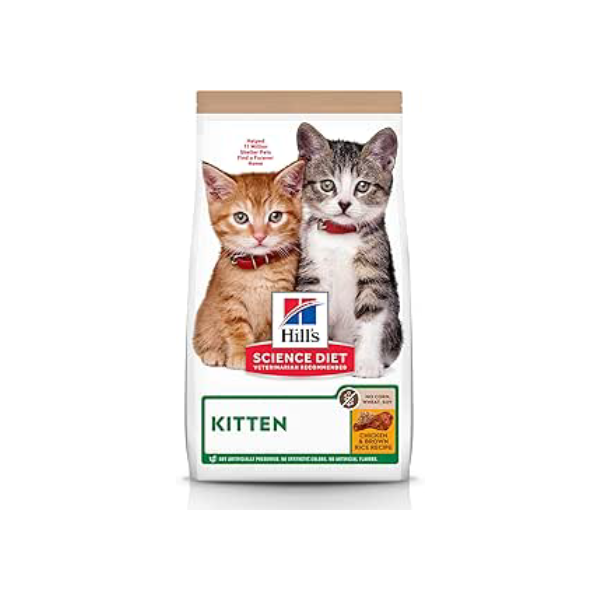 Ração Hill's Science Diet Sem milho, trigo ou soja para Gatos Filhotes sabor frango - 1.59kg