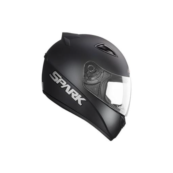 Capacete Ebf New Spark Solid Preto Fosco Moto Masculino e Feminino