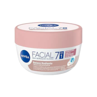 NIVEA Hidratante Facial Beleza Radiante 7 em 1 100g - 7 benefícios em 1 potinho: reduz marcas escurecidas, controla oleosidade, uniformiza, ilumina, hidrata, proteção UVA/UVB e efeito matte