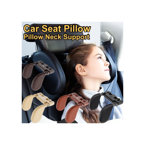 Almofada de Assento Triaxial Ajustável Para Carro - Apoio de Cabeça Giratório 180° Para Conforto de Bebê e Crianças -WYL