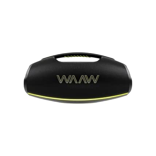 WAAW by ALOK Caixa de Som HYPERBOOM 1000 Bluetooth, À Prova D'Água, Até 12h de Autonomia, Tecnologia TWS, 180W RMS