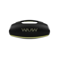 WAAW by ALOK Caixa de Som HYPERBOOM 1000 Bluetooth, À Prova D'Água, Até 12h de Autonomia, Tecnologia TWS, 180W RMS