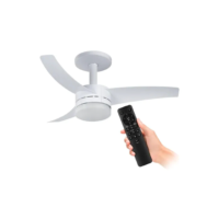 Ventilador Teto Arno Branco 3 Pás Contro. Remoto Vx13