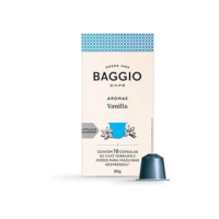 Baggio Café Cápsulas De Café Aroma Vanilla Compatível Com Nespresso Contém 10 Cápsulas