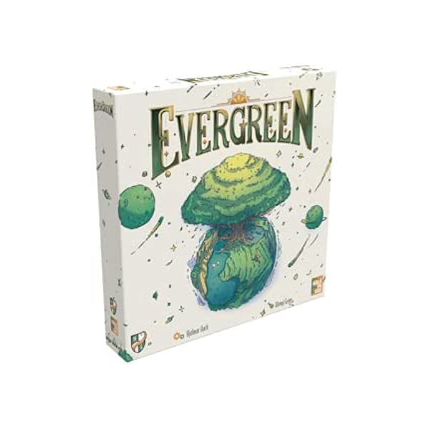Galápagos, Evergreen, Jogo de Tabuleiro,1 a 4 jogadores, 14+, 45-60 min e competitivo.