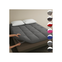 Pillow Top Percal 400 Fios Macio Super King Queen Casal Envio Imediato