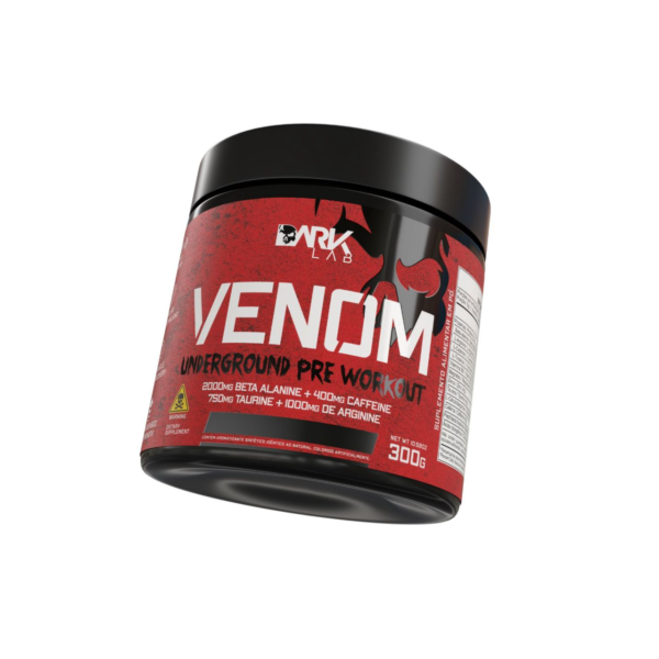 Pré Treino Venom Underground Pre Workout 300g Dark Lab