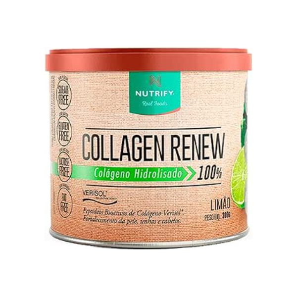 Collagen Renew Verisol - 300G Limão - Nutrify, Nutrify