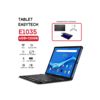 Tablet easytech E1035 com Dual sim 6gb Ram 128gb Teclado Capa 10,1 polegadas Para Estudo E Trabalho