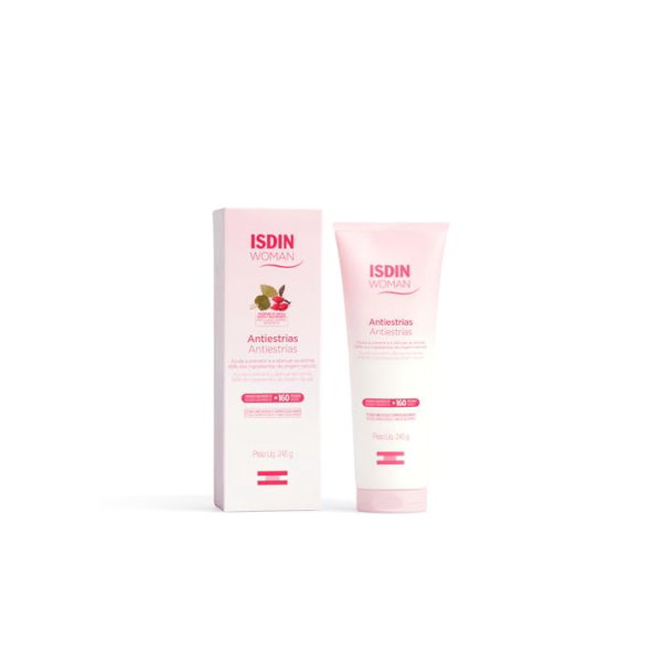 ISDIN Creme Corporal Woman Antiestrias Apto para Grávidas - 245g