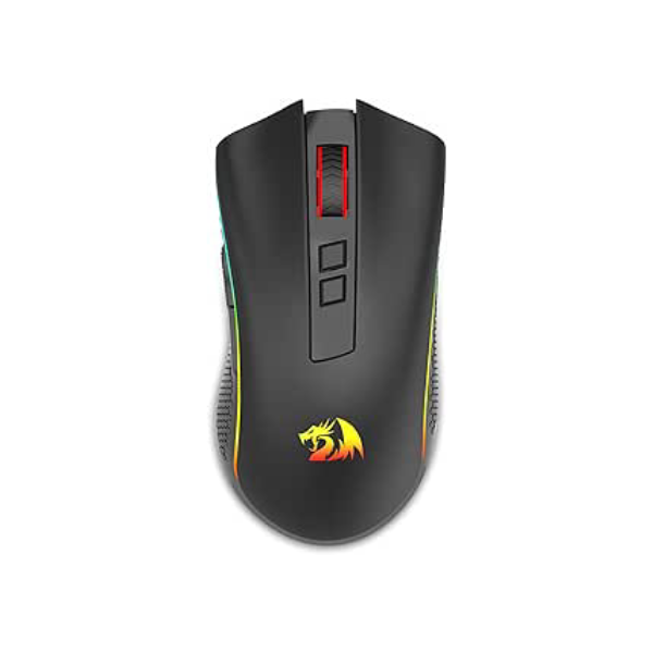 Mouse Gamer Redragon Cobra Pro RGB, Wireless, Sem Fio, 16000DPI, 8 Botões Programáveis, USB 2.4G - M711 Pro