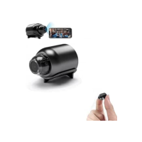 Mini Câmera WiFi Visão Noturna Incluída e Microfone, Câmera IP de Vigilância Sem Fio 1080P HD Micro Monitor de Detecção de Movimento 160° Grande Angular Monitoramento Remoto (Color : 1Pcs)