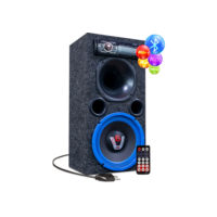 Caixa Bob Residencial Vertical 8 Pol Ativa Bluetooth Corneta