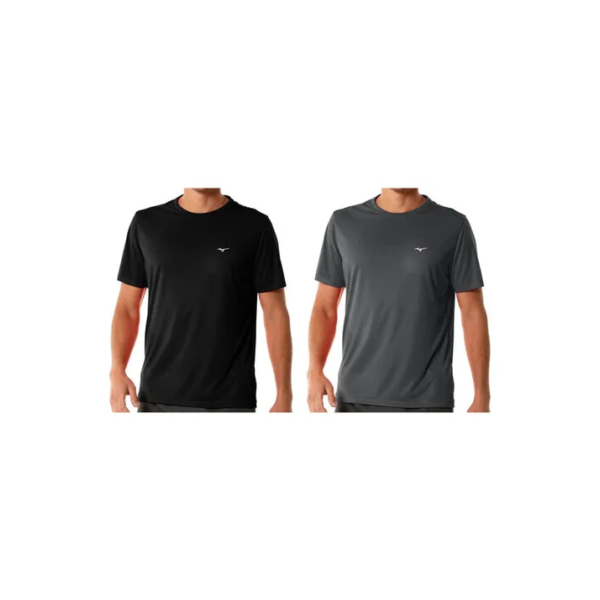 Kit 2 Camisetas De Treino Masculina Mizuno Energy