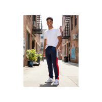 Calça Moletom Masculina Academia Corrida Slim Chimpa Esporte