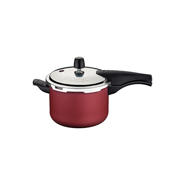 Panela De Pressão Tramontina Vancouver Vermelha 4,5L.