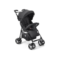 Multikids Baby Carrinho Passeio Flick 0-15Kg Preto Bb444