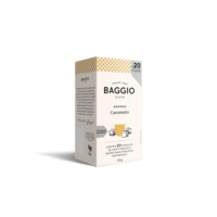 Cápsulas de Café Baggio Café Aroma Caramelo, compatível com Nespresso, contém 20 cápsulas