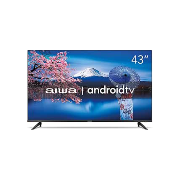 Smart TV Aiwa 43”, Android, Full HD, Borda Ultrafina, HDR10, Dolby Áudio - AWS-TV-43-BL-02-A