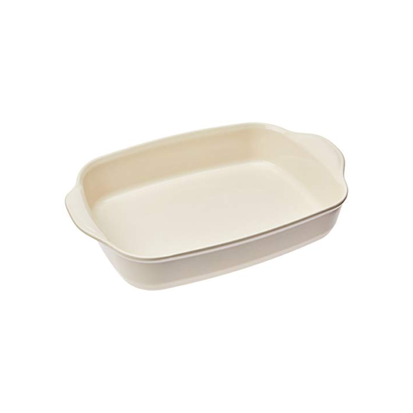 Travessa Retangular Emile Henry Areia 42x27Cm