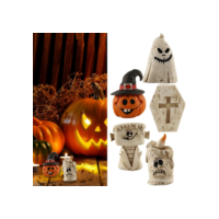 1pc Decorações de Halloween Decorações de Mesa Modernas em Resina Pequenas Decorações de Layout de Cena
