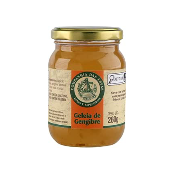 Companhia das Ervas Geléia De Gengibre