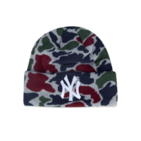 Gorro New Era New York Yankees Camuflado Core - Marinho