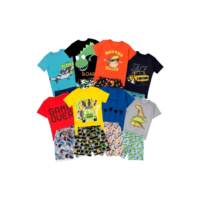 Kit 6 Peças De Roupa Infantil Menino Masculino Verão Atacado
