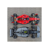 Blocos de Construção MOC Hybrid Hypercar, Presentes DIY Brinquedos, Technic, SF-23, F1, Fórmula F1, Modificado de 9X8, Le Mans, 488 GTE, Novo