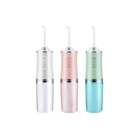 Irrigador Dental Oral Recarregavél 220ml Higiene Limpeza Bucal Portátil Limpador de Dente