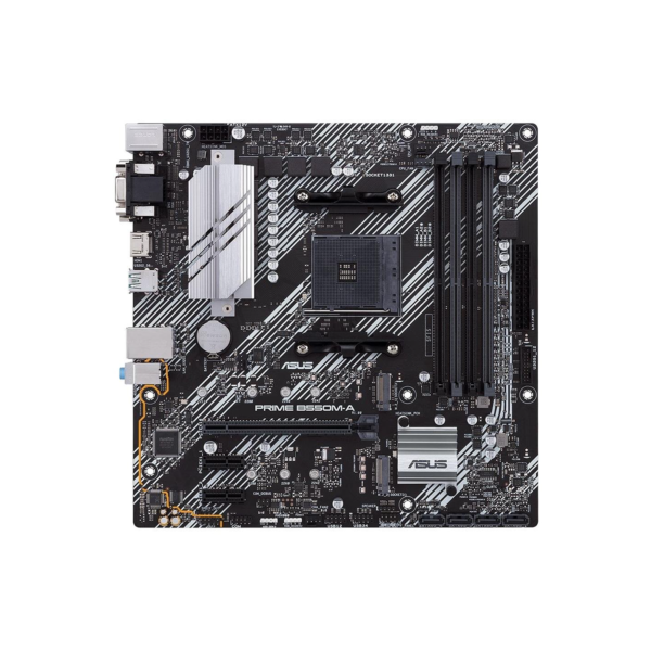 Placa-Mãe ASUS Prime B550M-A, AMD AM4, mATX, DDR4, Preto - 90MB14I0-M0EAY0