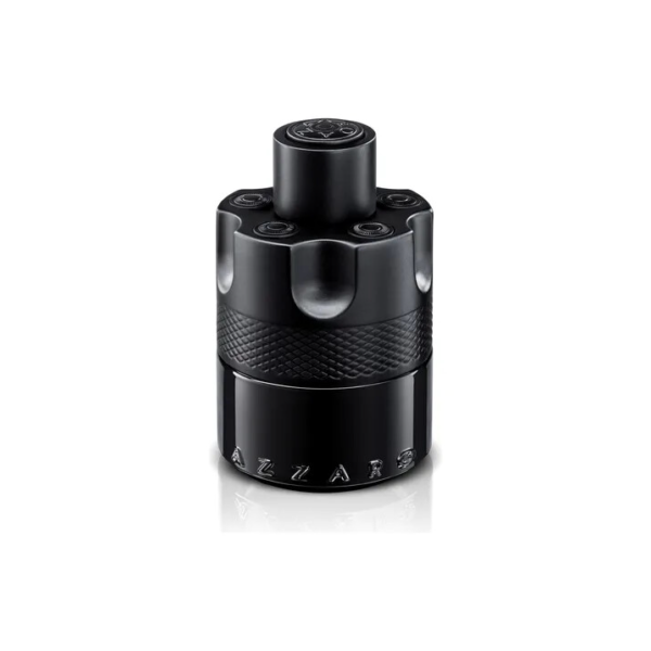 Perfume Masculino Eau de Parfum Intense Fragrância Fougère Ambarada Amadeirada com Notas de Cardamomo, Caramelo e Madeira Âmbar The Most Wanted Azzaro, Frasco com 50ml